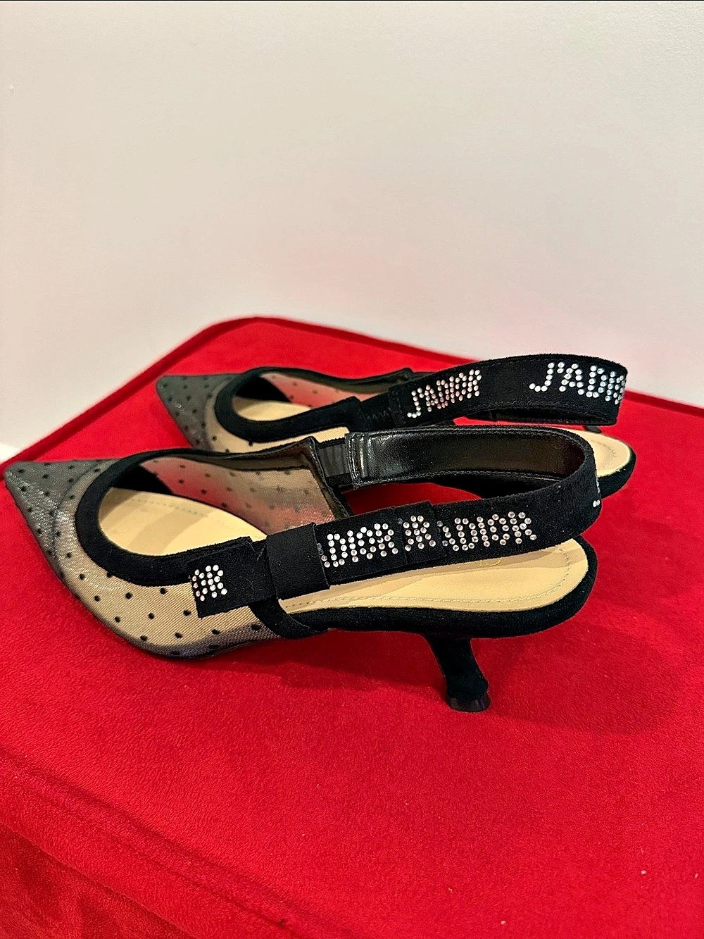 Dior J'Adior Slingback Pump Black Heels